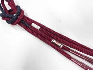 未使用品　正絹　手組帯締め